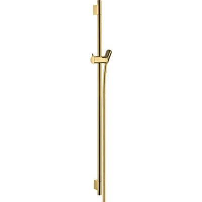 Afbeelding van Hansgrohe Unica S Puro glijstang 90 cm met doucheslang Polished Gold