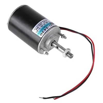 Afbeelding van 12V / 24V 30W Mini DC Motor Met Permanente Magneten Omkeerbaar CW/CCW Elektrische Hoge Snelheid Geluidsarm Voor Doe Het Zelf, Medische Apparatuur, Suikerspinmachine (24V 6000 Tpm)