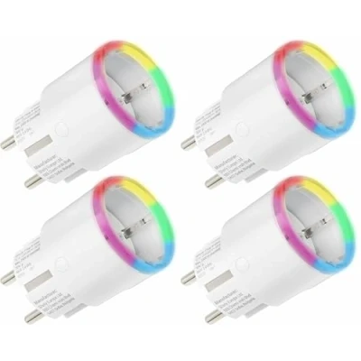 Afbeelding van SHELLY Wifi stopcontact Plug S Gen3, Matter, wit, 4 stuks