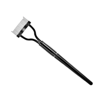 Afbeelding van Inklapbare Wimperkam, Roestvrijstalen Wenkbrauwborstel, Wimperscheider, Draagbare Beauty Tool