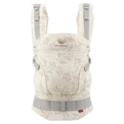 Afbeelding van manduca FIRST babydrager &gt; BotanicVanilla &lt; Ergonomische van biologisch katoen, voor pasgeborenen vanaf de geboorte en kinderen 3,5 tot 20 kg (beige)