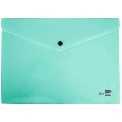 Afbeelding van Liderpapel DS74, Envelopmap Ethyleen, A4, Polypropyleen (PP), Groen, 50 vel