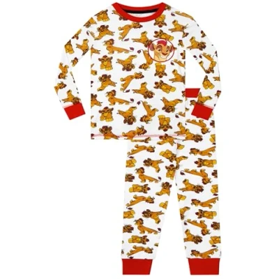 Afbeelding van Disney The Lion King Pyjama Guard Jongens Pyjamaset Nauwsluitend Jongenspyjama&#039;s Veelkleurig 122