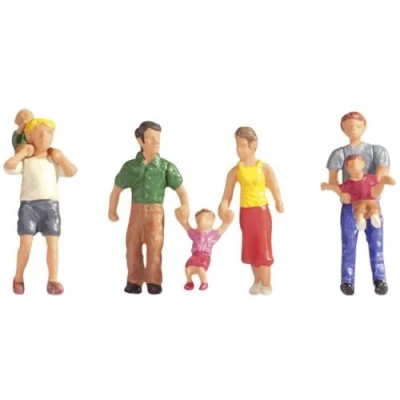 Afbeelding van NOCH H0 figuren Ouders en kinderen Geverfd, Staand
