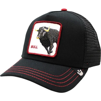 Afbeelding van Goorin Bros Heren Bull Honky Trucker Cap Zwart maat ONE SIZE