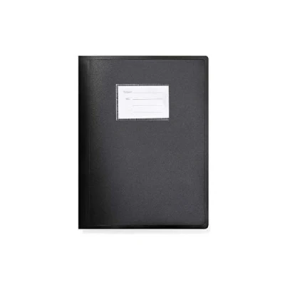 Afbeelding van Display Boek Premium Kwaliteit 104 Zakken A4 Map 208 Zijden Flexi Cover Presentatiemap van ARPAN (Zwart Pack 1)