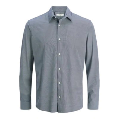 Afbeelding van JACK &amp; JONES PREMIUM slim fit overhemd JPRBLAACTIVE blauw