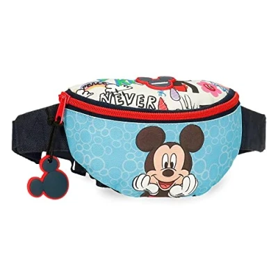 Afbeelding van Disney Mickey Be Cool Heuptas, Blauw, 27 x 11 6,5 cm, polyester, Riñonera, heuptas