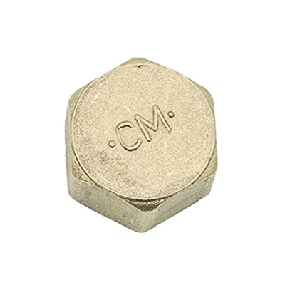Afbeelding van Cornat messing kap 3/8 inch, TEC396800 3/4 inch