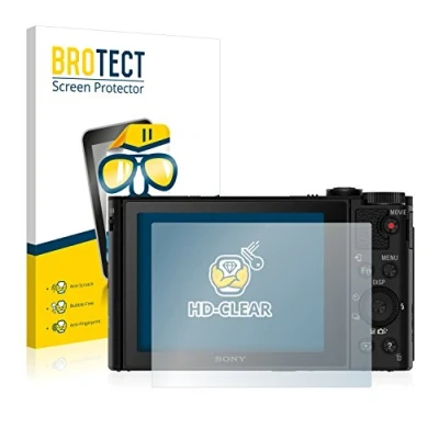 Afbeelding van BROTECT Screenprotector voor Sony Cyber Shot DSC WX500 Folie Beschermfolie transparant (2 Stuks)