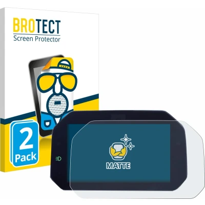 Afbeelding van BROTECT (2 Stuks) Antireflecterende Beschermfolie voor BMW R 1250 GS Adventure Connectivity TFT 6.5&quot; Anti Glare Screen Protector, Mat