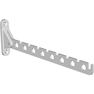 Afbeelding van Element System Kledinghaak wit gelakt 30cm
