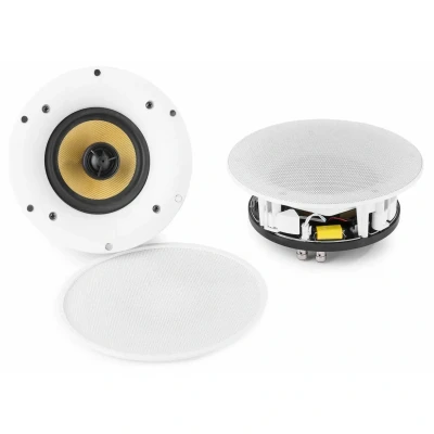 Afbeelding van Power Dynamics WCS80 WiFi / Bluetooth luidsprekerset 140W inbouw