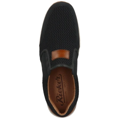 Afbeelding van Rieker Heren voorjaar/zomer 08869 slippers, blauw, 45 EU