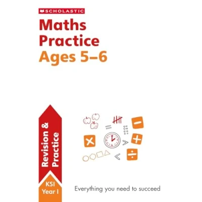 Afbeelding van Maths Practice book for ages 5 6 (Year 1). Perfect Home Learning. (100 Activities)