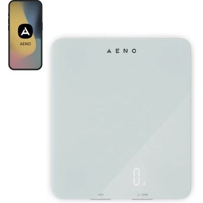 Afbeelding van Aeno Aks0001s Keukenweegschaal Wit