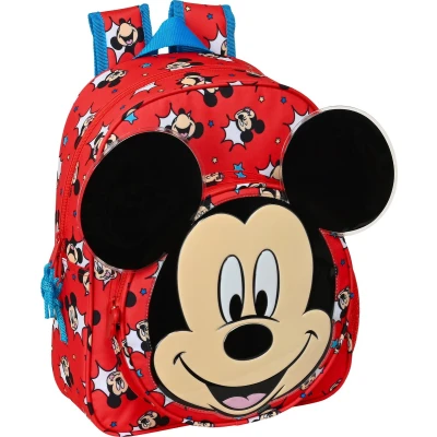 Afbeelding van Disney Mickey Mouse Rugzak, Happy Smiles 34 x 28 10 cm Polyester
