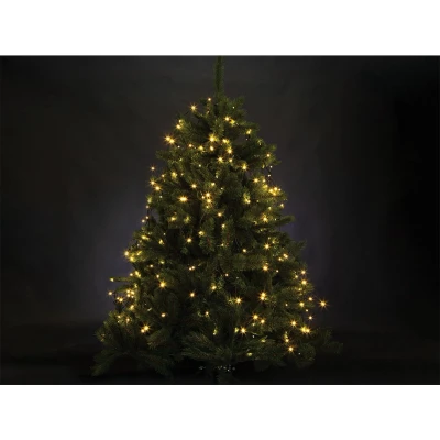 Afbeelding van Vellight Kerstverlichting voor kerstbomen tot 180 cm 220 LED&quot;;s Warm wit Binnen &amp; Buiten