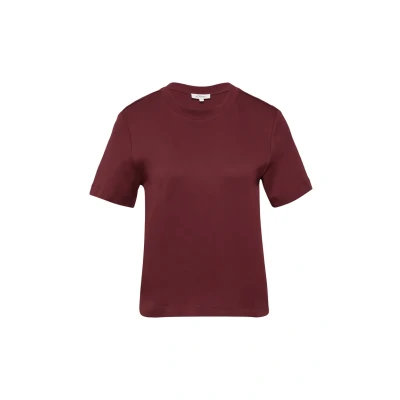 Afbeelding van s.Oliver Tshirt basic, Dames, Maat: 34, Bordeaux