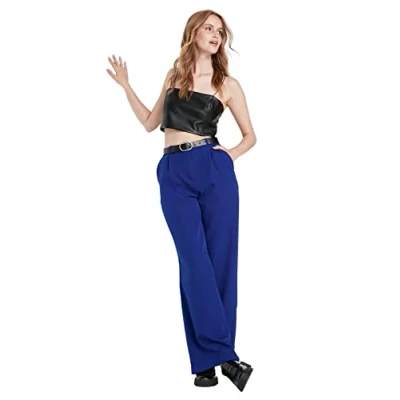 Afbeelding van Trendyol TWOAW21PL0076 Volwassenen Vrouwen Single pack Blauw 40