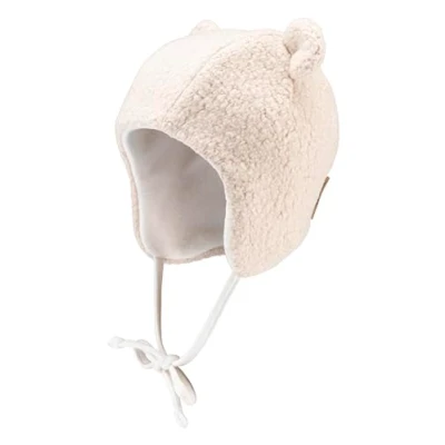 Afbeelding van Inka muts van stretchmateriaal in corduroy look, naturel, 43