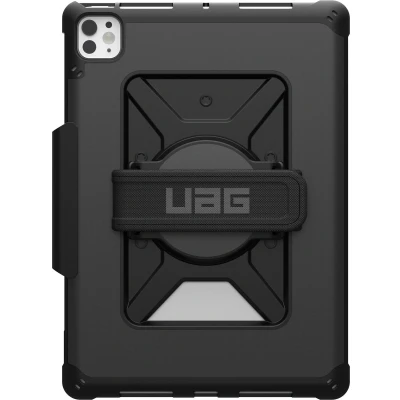 Afbeelding van Urban Armor Gear Metropolis Hoesje Geschikt voor Apple iPad Pro 11 (2024) Book Case met Pasjeshouder Zwart