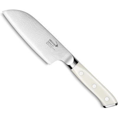Afbeelding van Déglon Damas 67 Professioneel Mini Santoku Mes 13 cm Lemmet Compact en Duurzaam