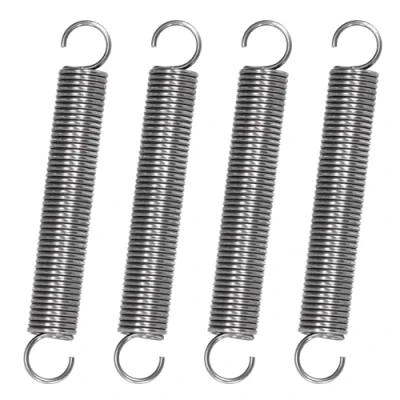 Afbeelding van GUNGY Trekveren met haak, roestvrij staal, trekveer, spanveer, 55 mm, buitendiameter 8 draaddiameter 0,9 maximale trekkracht 1,90 kg, x 10 stuks