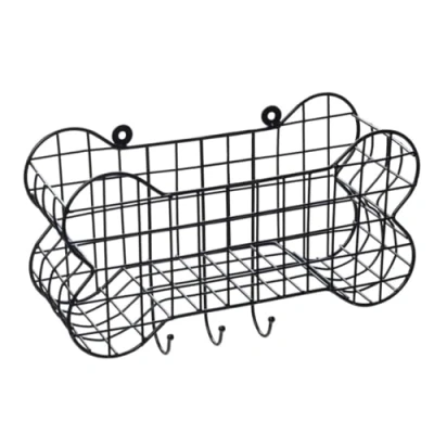 Afbeelding van House of Paws Hond Bone Wire Opslag Wandplank Klein