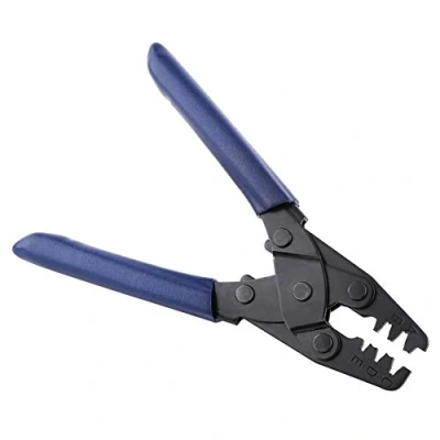 Afbeelding van Crimping Plier Bedrading Crimper Open Vat Voertuig Terminal Harnas Crimp Stijl Tool 22 10 AWG Handgereedschap