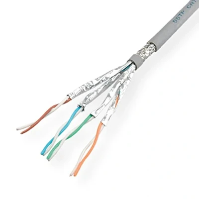 Afbeelding van ROLINE S/FTP (PiMF ) Kabel Cat.7 (Class F) Massief, AWG23, LSOH, 100m