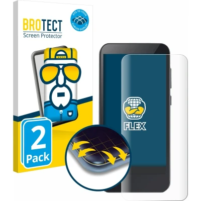 Afbeelding van BROTECT Full Cover Screen Protector voor Omnipod 5 (2 Stuks) Schermbeschermer, 3D Curved