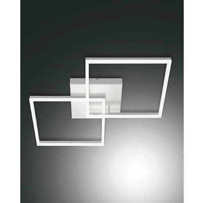 Afbeelding van Fabas Luce Moderne LED plafondlamp Bard in wit