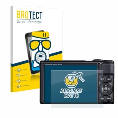 Afbeelding van BROTECT Antireflecterende Glas Screen Protector Mat voor Canon PowerShot SX740 HS Schermbeschermer [Beschermglas Folie niet Gehard Glas]