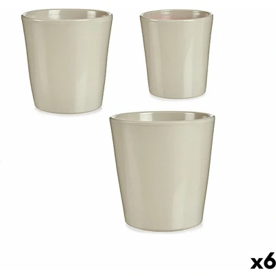 Afbeelding van Pottenset Grijs Klei (6 Stuks)