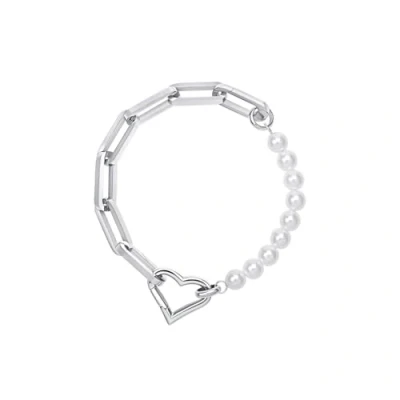 Afbeelding van iXXXi Connect Belle Zilver Dames Armband (sieraad) 18.5cm
