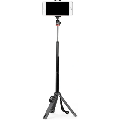 Afbeelding van JOBY TelePod™ Mobile Tripod 1/4 inch Zwart Incl. smartphonehouder, Kogelkop