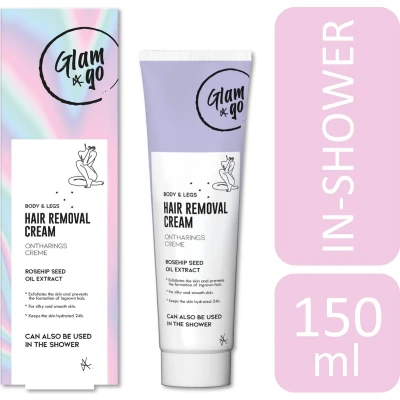 Afbeelding van 3x Glam&amp;Go Ontharingscreme 150 ml