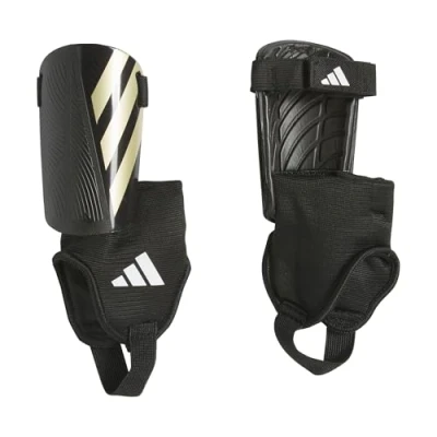 Afbeelding van adidas Performance Junior scheenbeschermers Tiro Match zwart/goud met./wit