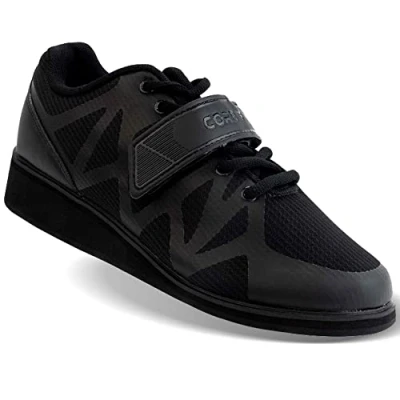 Afbeelding van Core Gewichthefschoenen, powerlifting &amp; bodybuilding schoenen, squat zwart, 38 EU