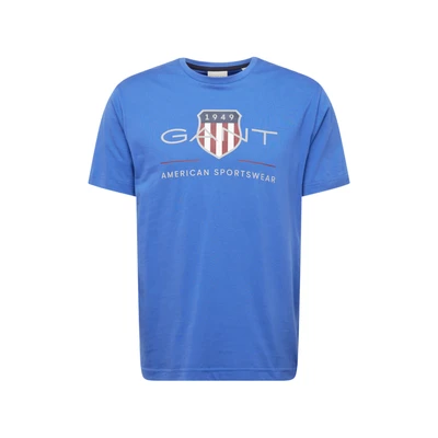 Afbeelding van GANT Archive Shield Tshirt print, Heren, Maat: Small, Rich blue