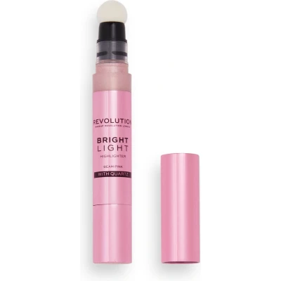 Afbeelding van Makeup Revolution Bright Light Highlighter Highlighter, Dames, Maat: 3 ml, Pink