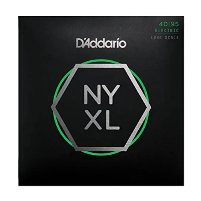 Afbeelding van D&#039;Addario 4er Bass NYXL 40 095 60 75 090, NYXL4095 Snarenset voor 4 string basgitaar