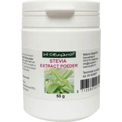 Afbeelding van Cruydhof Stevia Extract Poeder 50GR