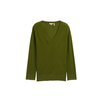 Afbeelding van TOM Tailor Trui, Dames, Maat: 48, Deep ivy green