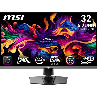 Afbeelding van MSI 32 L MPG 322URX QD OLED 240Hz