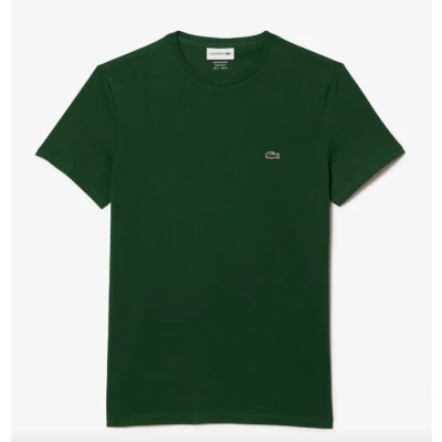 Afbeelding van Lacoste Tshirt basic, Heren, Maat: XXL, Evergreen