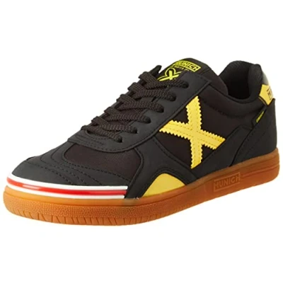 Afbeelding van Munich Gresca, uniseks sneakers voor volwassenen, Zwart Geel, 39 EU