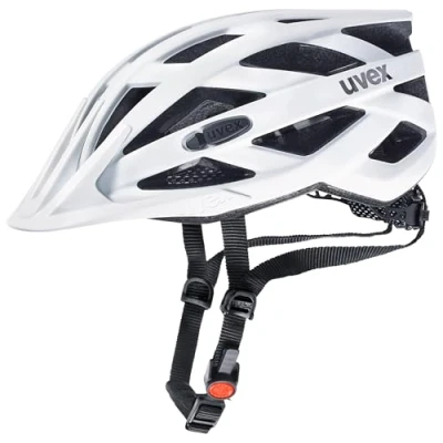 Afbeelding van uvex i vo cc lichte allround helm voor dames en heren individueel verstelbare pasvorm uitbreidbaar met LED verlichting white matt 56 60 cm