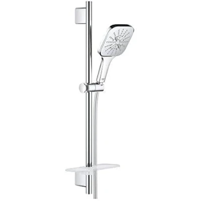 Afbeelding van GROHE Rainshower SmartActive 130 Cube glijstangset 600 mm met